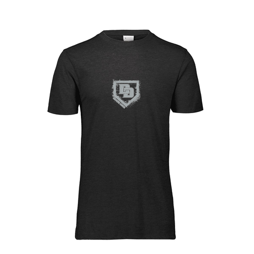 [FTSCUBBK-AS-LOGO3] Decker Men's Tri-Blend T-Shirt - Short Sleeve (Adult S, Black, Logo 3)