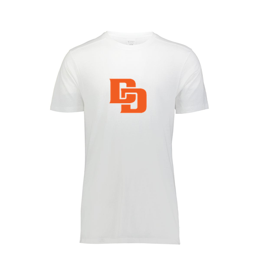 [FTSCUBWH-AS-LOGO1] Decker Men's Tri-Blend T-Shirt - Short Sleeve (Adult S, White, Logo 1)
