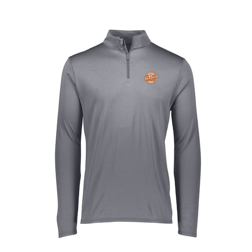 [FTLQFLGY-FAXS-LOGO2] Decker Women's Flex-Lite 1/4 Zip Shirt (Female Adult XS, Gray, Logo 2)