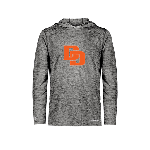 [FOLHCGBK-AS-LOGO1] Decker Men's Charge Hoodie (Adult S, Black, Logo 1)