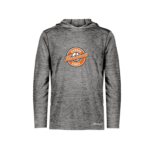 [FOLHCGBK-YS-LOGO2] Decker Youth Charge Hoodie (Youth S, Black, Logo 2)