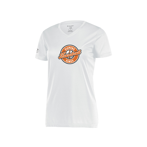 [222820.005.S-LOGO2] Ladies Movement Dri Fit Shirt (Female Adult S, White, Logo 2)